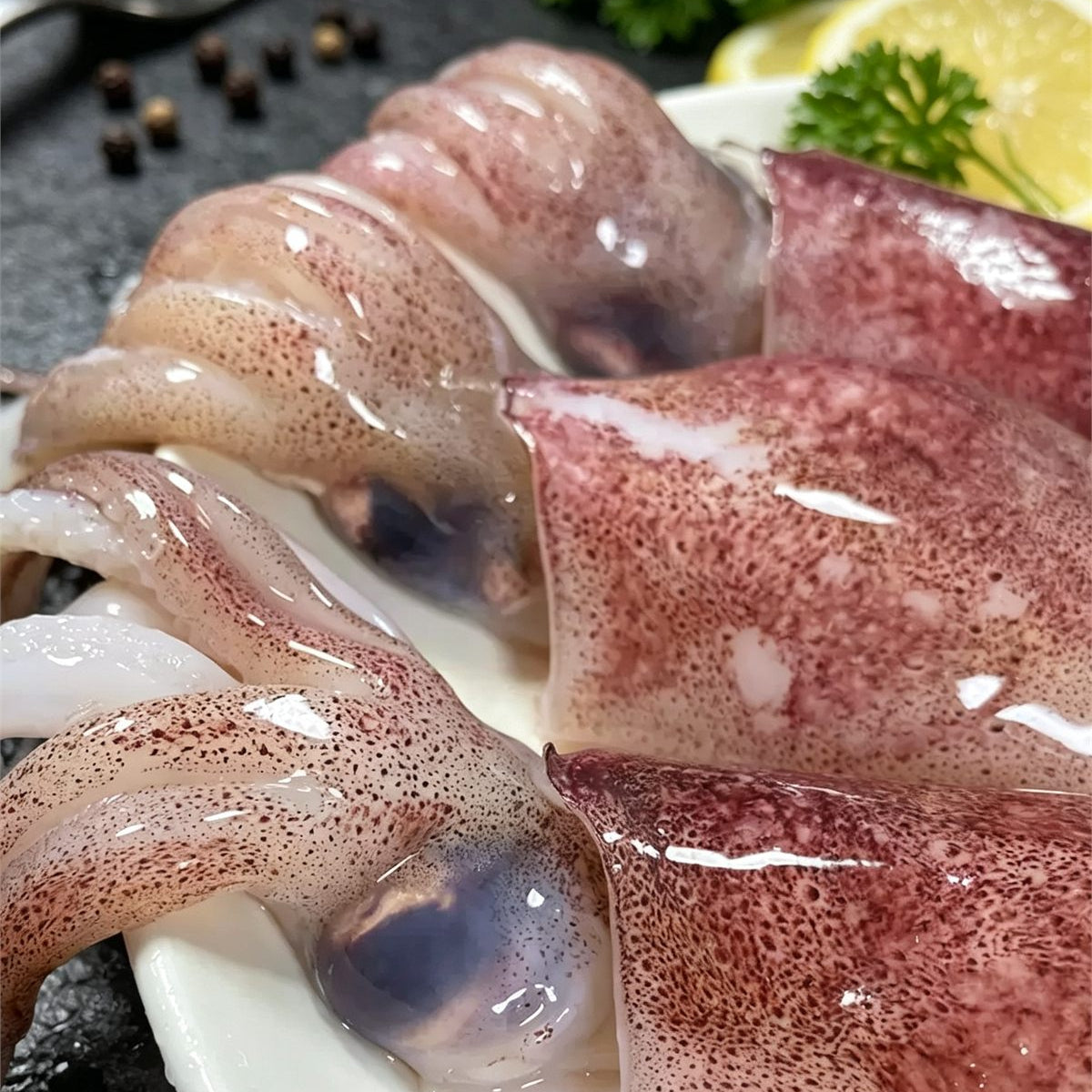 Deep-Sea Caught Frozen Squid (1kg)