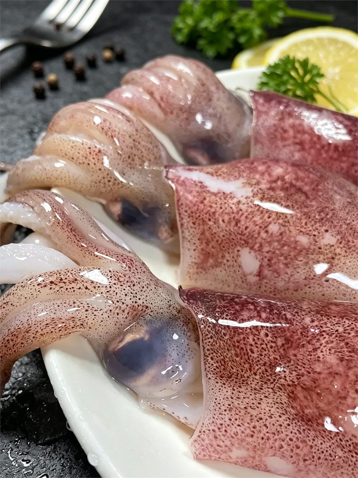 Deep-Sea Caught Frozen Squid (1kg)
