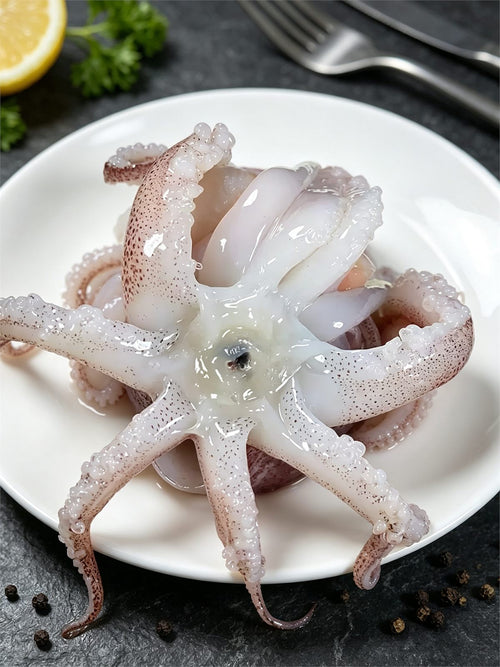 Deep-Sea Caught Frozen Squid (1kg)