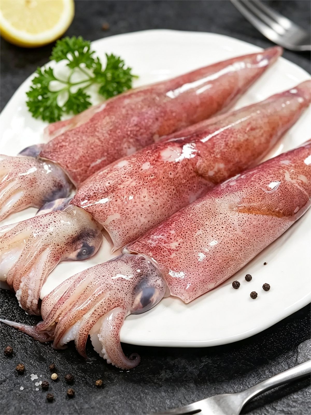 Deep-Sea Caught Frozen Squid (1kg)