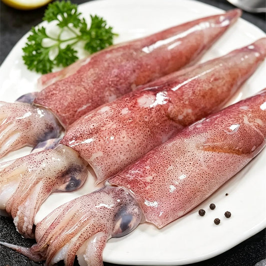 Deep-Sea Caught Frozen Squid (1kg)